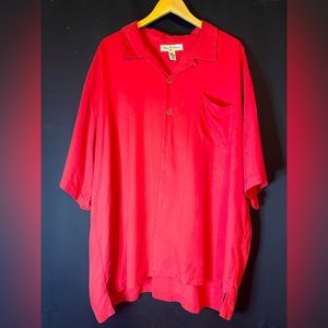 Tommy Bahama XXL red shirt